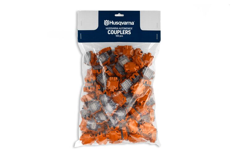 Husqvarna piirdekaabli jätkuklemm oranž 100tk pakis
