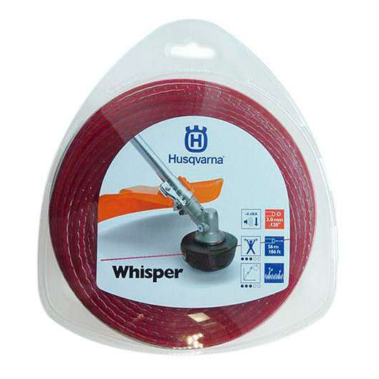 Jõhv 3,0mm x 10m Husqvarna Whisper punane